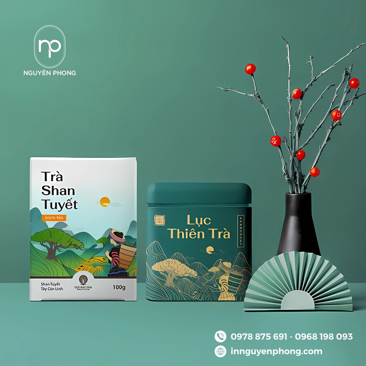 Thiết Kế Logo Chè Đẹp, Ấn Tượng Cho Thương Hiệu